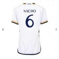 Camiseta Real Madrid Nacho #6 Primera Equipación para mujer 2023-24 manga corta